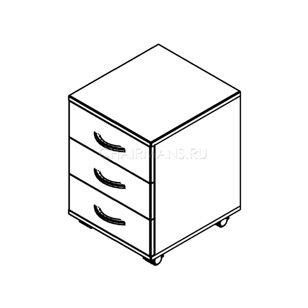 Тумба подкатная sc 3m